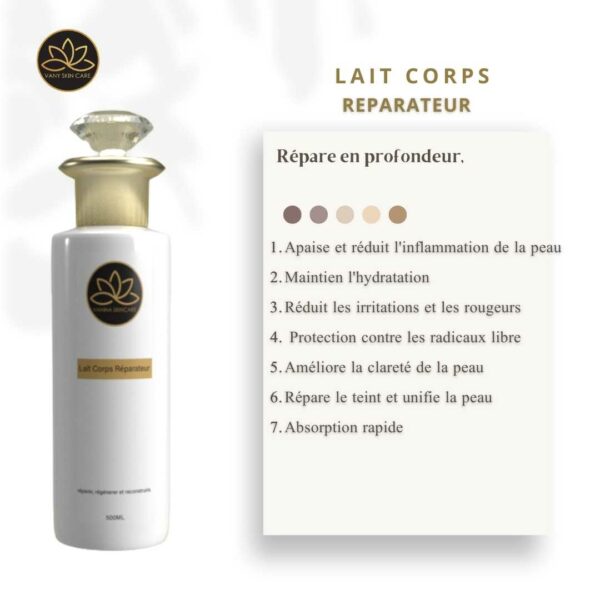 Lait corps réparateur - Teint réparé et protégé