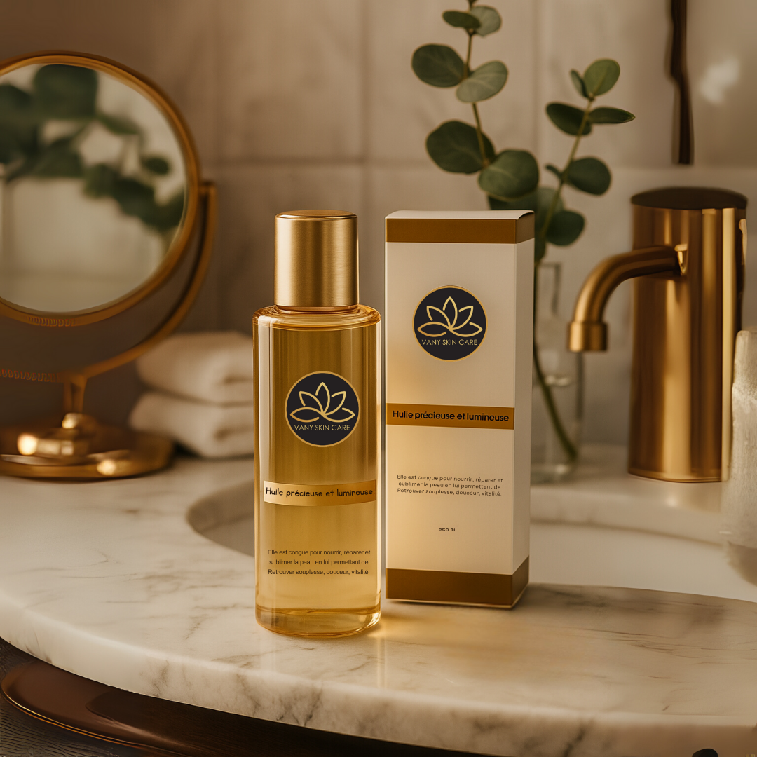 Huile Précieuse Vanina Skincare - Contre l'Hyperpigmentation, Répare et Régénère la Peau