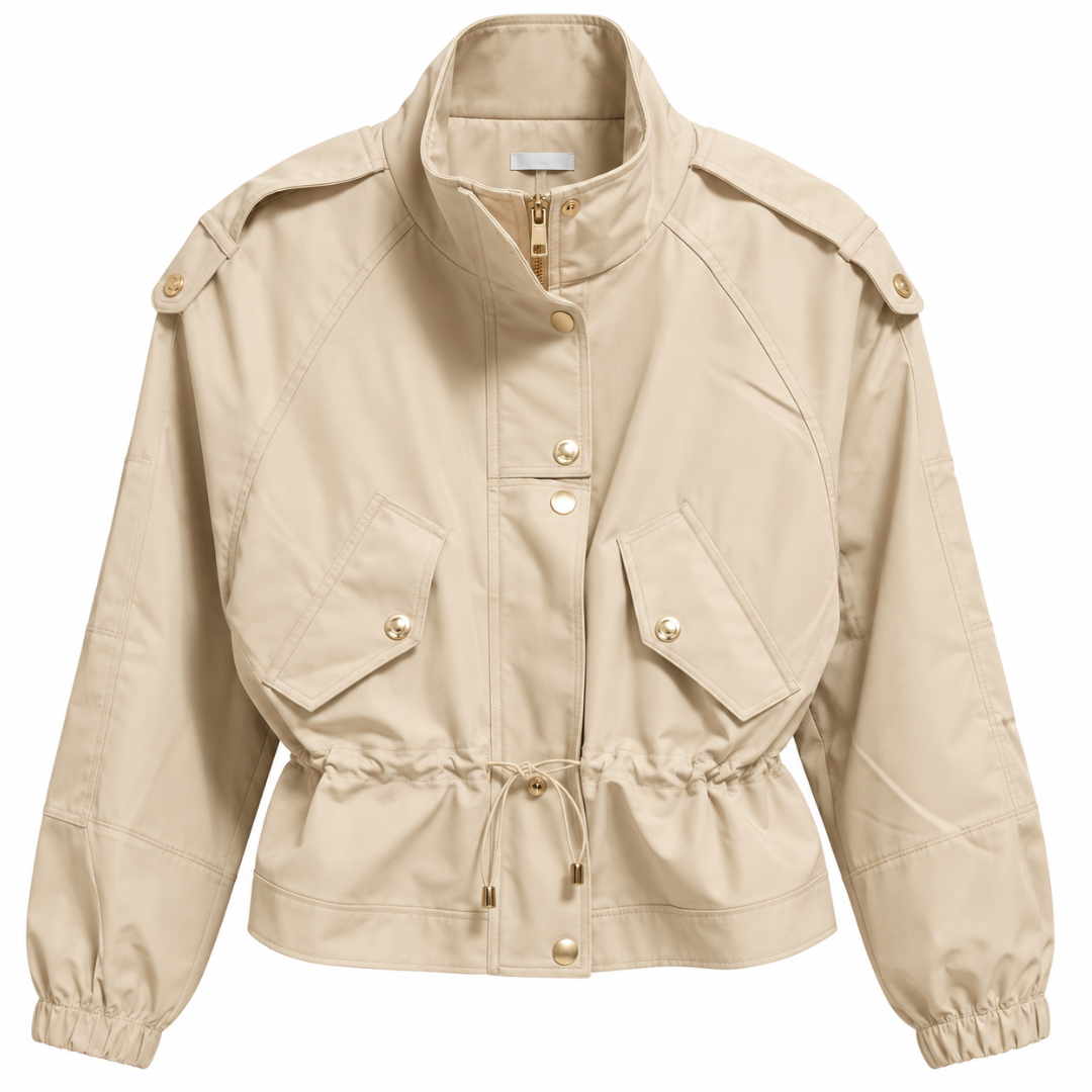 Trench Court Femme à Taille Ajustable | Vanina Paris