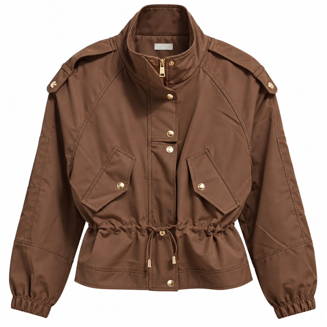 Trench Court Femme à Taille Ajustable | Vanina Paris
